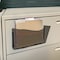 Azar Displays Grey/Smoke, Injection Molded High-Grade Polystyrene Acrylic, 3 in W, 13.5 in L, 7 in D 250045-SMK - alternate 2